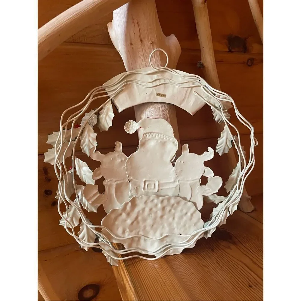 Santa Welcome Wreath